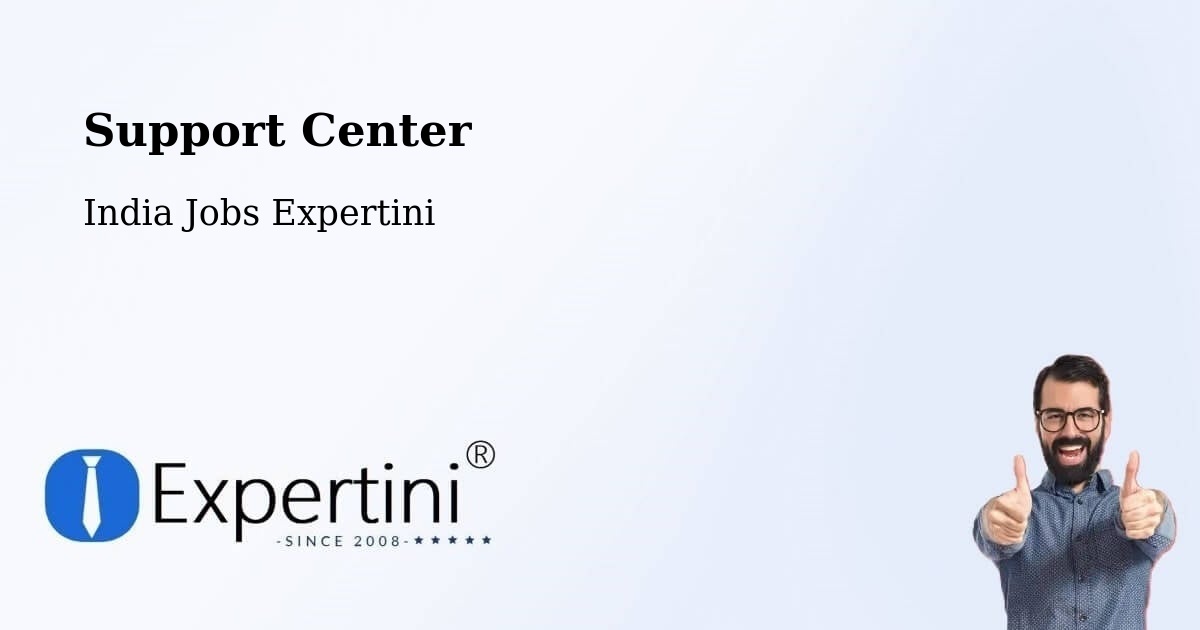 Support Center - India Jobs Expertini